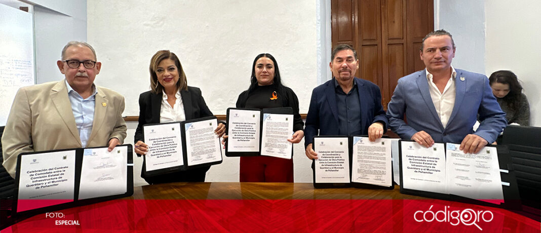 La SDUOP y el municipio de Peñamiller firmaron un convenio de colaboración para generar obras y acciones en beneficio de los habitantes de la demarcación