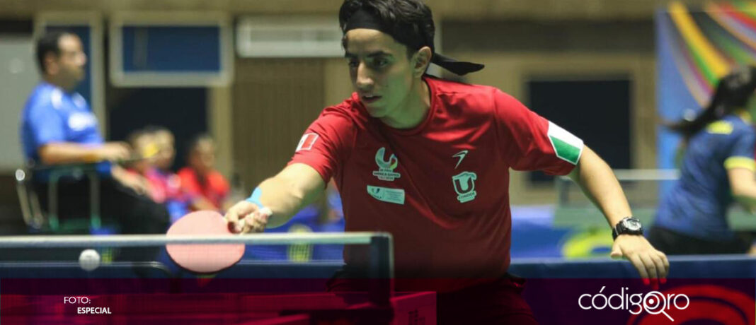 El tenismesista queretano Andrés Vargas Rangel se colgó dos medallas de plata en los Juegos Panamericanos Universitarios 