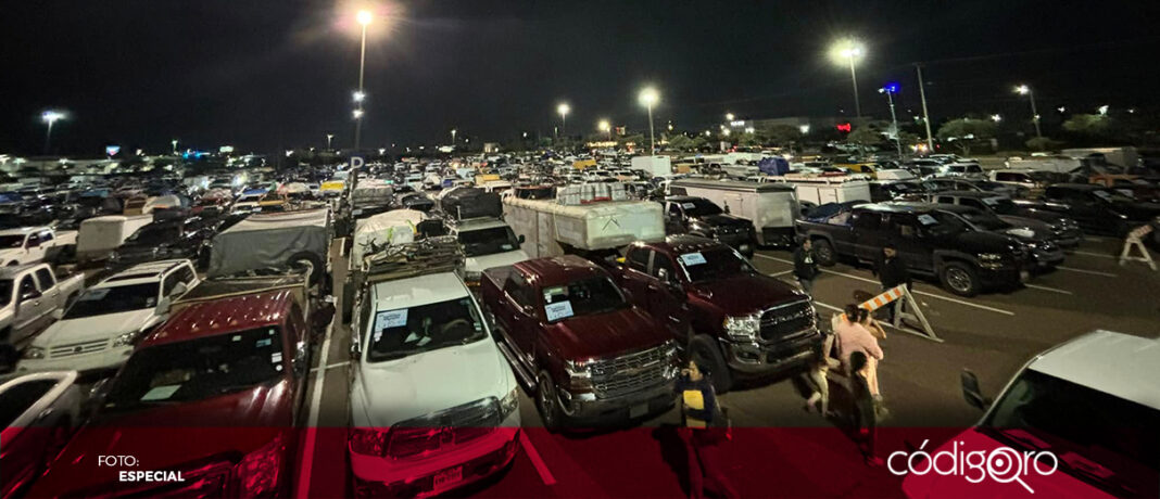 La Caravana Migrante 2024 arribó al estado de Querétaro. Foto: Especial