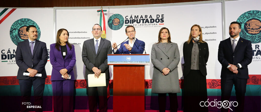 Diputados y senadores del PAN pidieron convocar a parlamento abierto sobre la reforma a la Ley del Infonavit. Foto: Especial