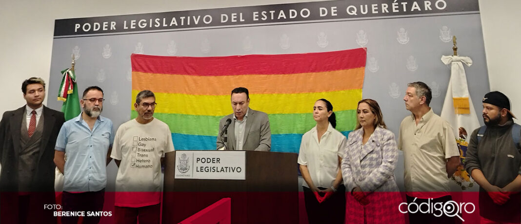 Arturo Maximiliano destacó que Querétaro es la tercera entidad con más personas de la comunidad LGBTIQ+, con 8.2 por ciento