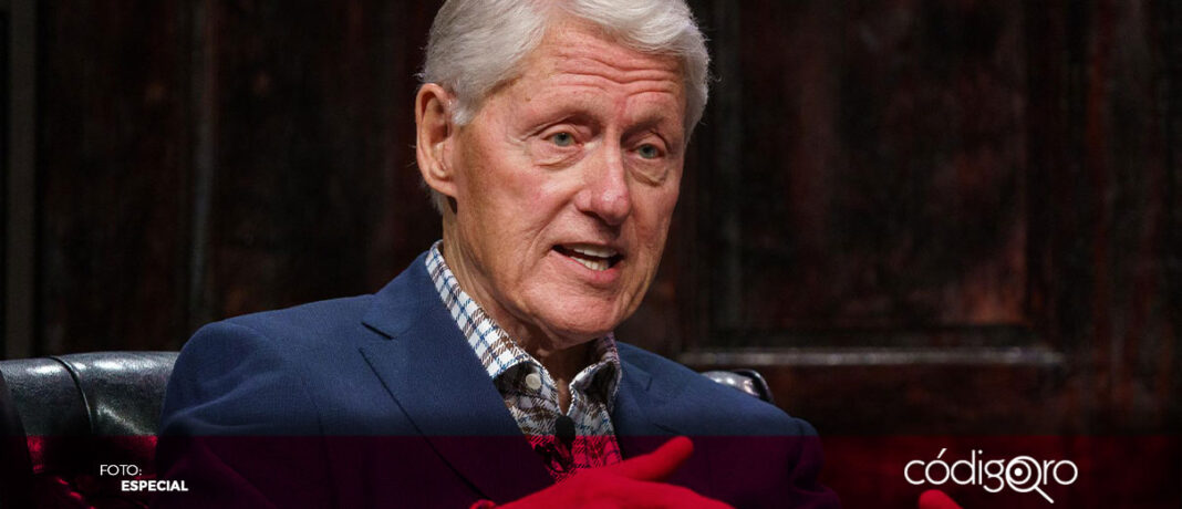 Bill Clinton, de 78 años, fue ingresado en el Centro Médico de la Universidad de Georgetown en la capital estadounidense