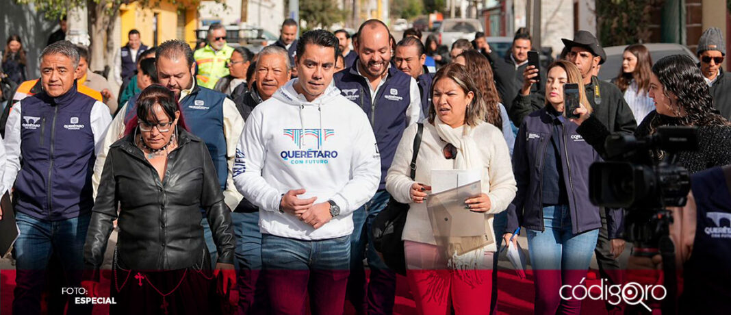 El alcalde explicó las acciones que realizarán en la comunidad de Buenavista