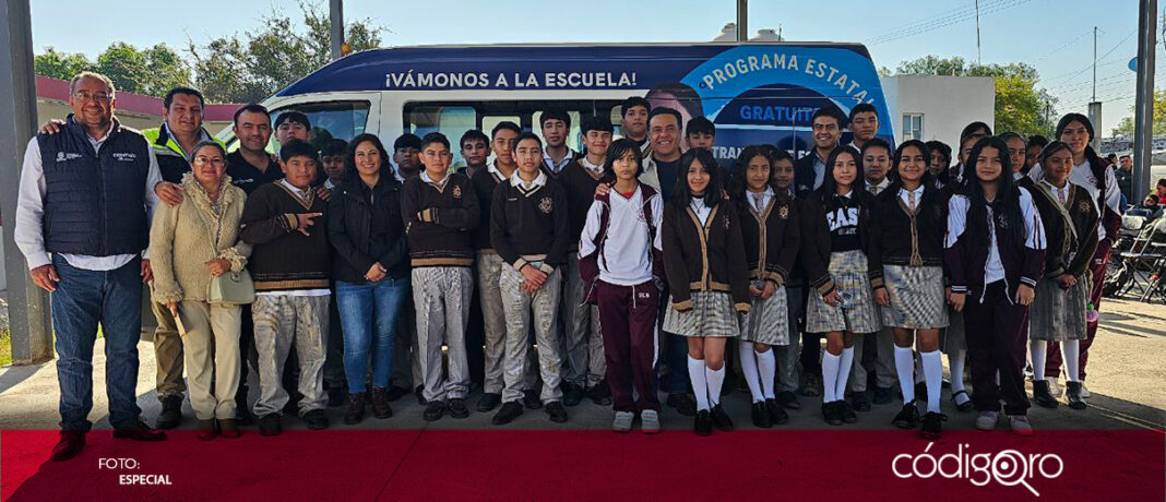 Una nueva ruta se suma al transporte escolar Contigo y operará a partir del mes de enero; beneficiará a 40 estudiantes de la comunidad de Mompaní, quienes podrán utilizarla para llegar a la Secundaria Técnica 16 