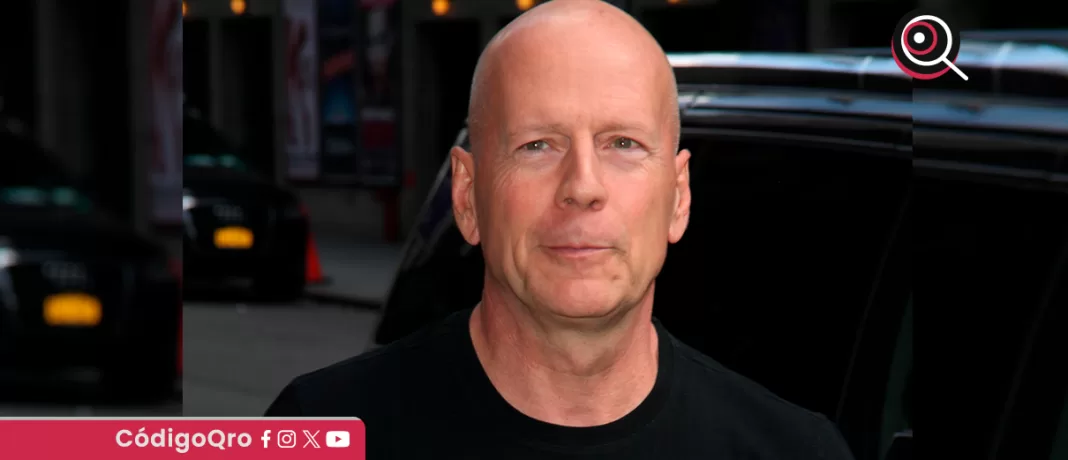 El actor Bruce Willis reapareció a través de un video en Los Ángeles, California, junto a miembros de equipos de emergencia que combaten los incendios forestales. Foto: Especial