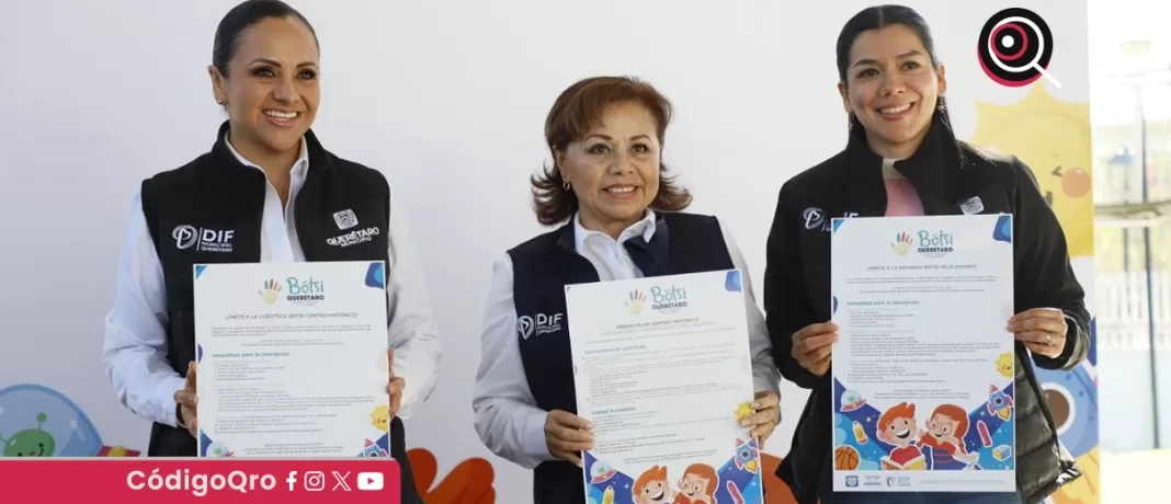 El DIF del municipio de Querétaro lanzó la convocatoria para preescolares y Centros Integrales de la Niñez Bötsi, con el objetivo de impulsar el desarrollo integral de los infantes y apoyar a las familias. Foto: Especial