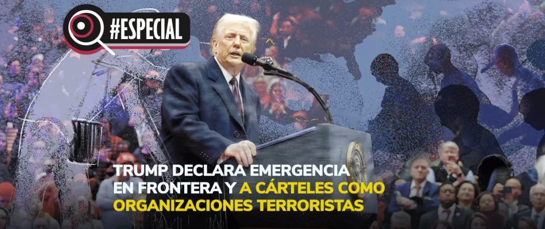 El presidente de Estados Unidos, Donald Trump, tomó posesión de su segundo mandato