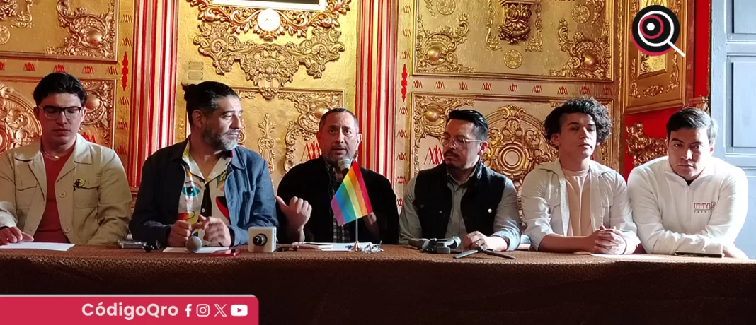 En Querétaro, el 47% de las personas LGBTQ+ ha intentado suicidarse; además, el 97% no reconoció alguna institución o servicio estatal que realice actividades a favor de su comunidad, según la primera encuesta estatal sobre dicha población. Foto: Berenice Santos