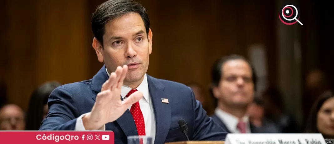 El Senado de EUA confirmó a Marco Rubio como nuevo secretario de Estado del país; se convierte en el primer hispano en dirigir la diplomacia estadounidense. Es considerado un halcón de línea dura en política exterior. Foto: Agencia EFE