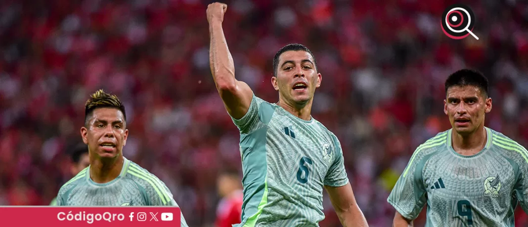 México derrotó 2-0 al Inter de Porto Alegre en territorio brasileño. Foto: Mexsport