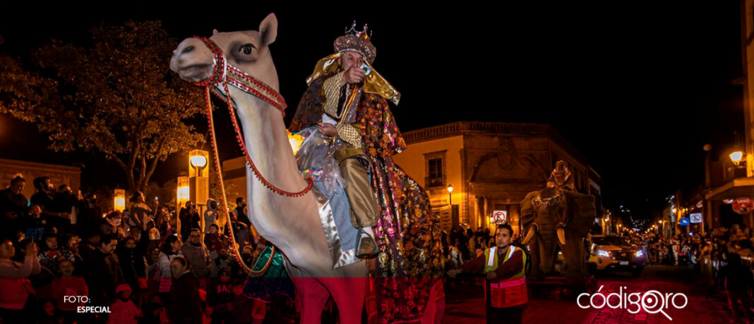 El próximo 6 de enero se realizará la cabalgata de los Reyes Magos en las principales calles de El Pueblito, en Corregidora; iniciará a las 17:00 horas con un contingente aproximado de 150 personas