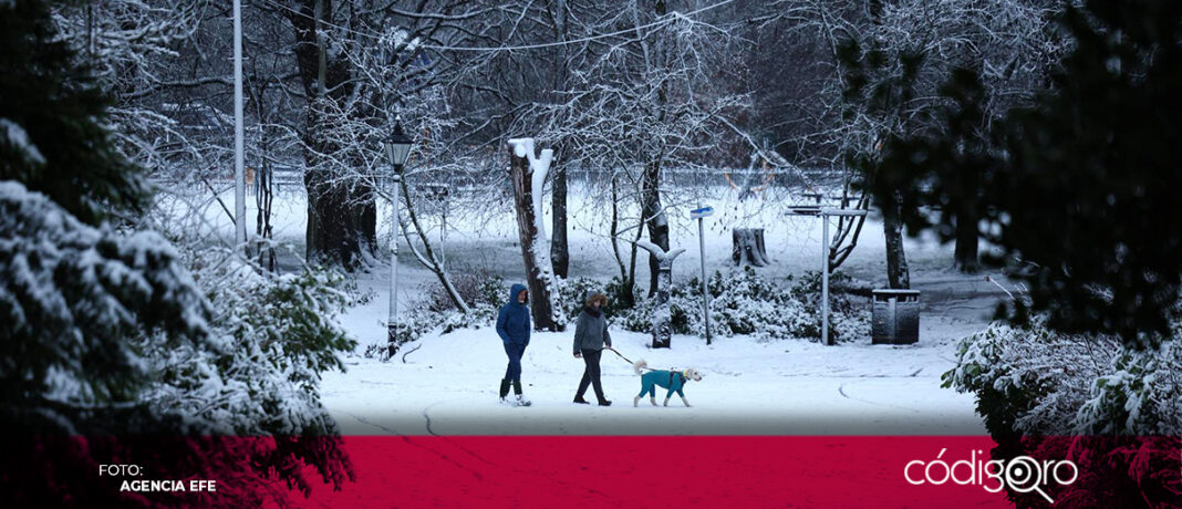 Una tormenta invernal ha comenzado a azotar a Estados Unidos. Foto: Agencia EFE