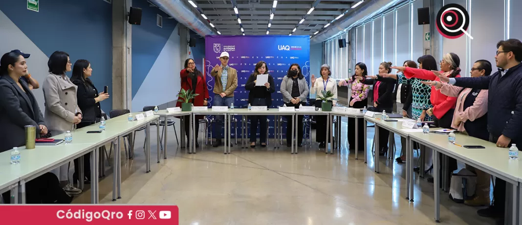 Con el fin de sumar esfuerzos que garanticen el cuidado y tranquilidad de la comunidad universitaria, la UAQ instaló el Comité de Atención de Salud Mental y Adicciones. Foto: Especial