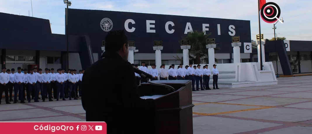 En el CECAFIS, se realizó la presentación de los 61 nuevos alumnos que iniciaron su proceso de formación inicial para policía de proximidad