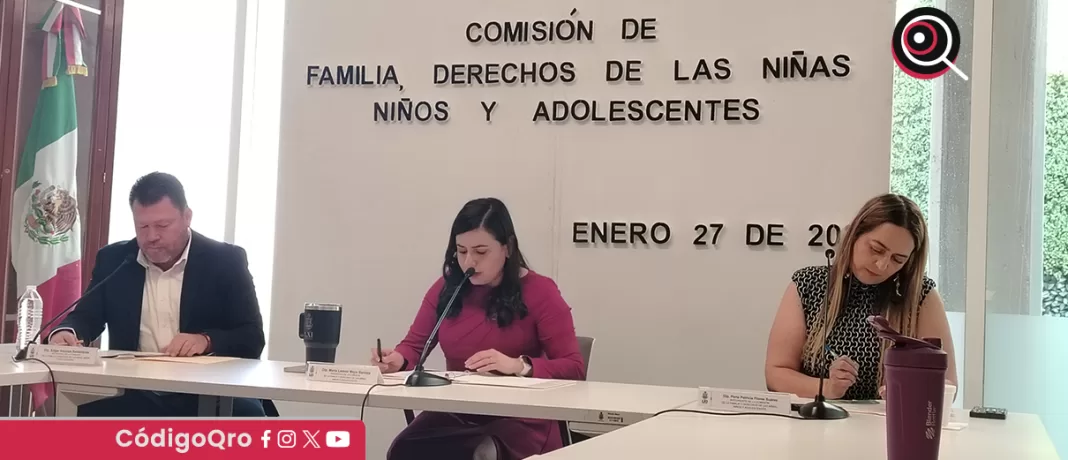 En comisión, el Congreso de Querétaro aprobó un acuerdo para exhortar a los 18 municipios de la entidad a considerar la perspectiva de familia en sus planes municipales. Foto: Berenice Santos