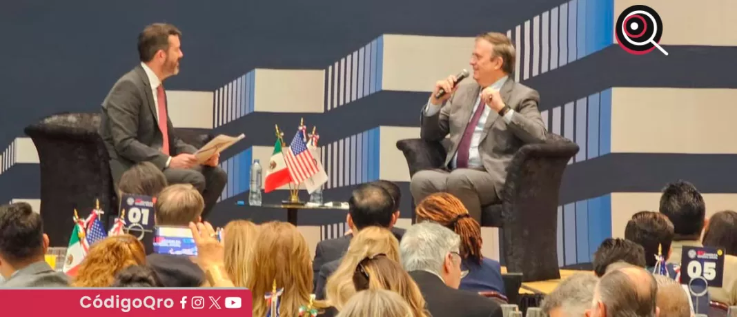 Marcelo Ebrard aseguró que a Donald Trump le interesa mantener vigente el Tratado entre México, Estados Unidos y Canadá (T-MEC) / Foto: Cortesía