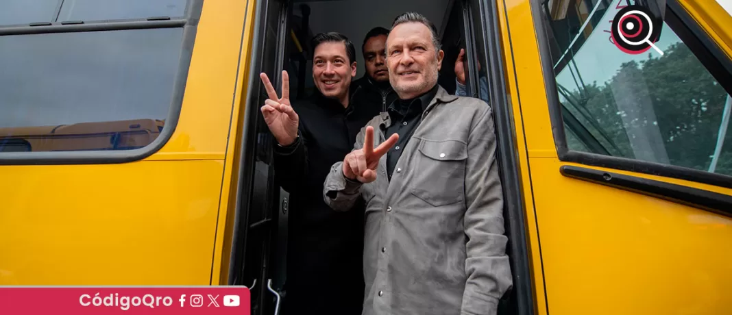 Rodrigo Monsalvo destacó el compromiso de su administración de que ningún estudiante se quede sin acceso a la educación por falta de recursos / Foto: Cortesía