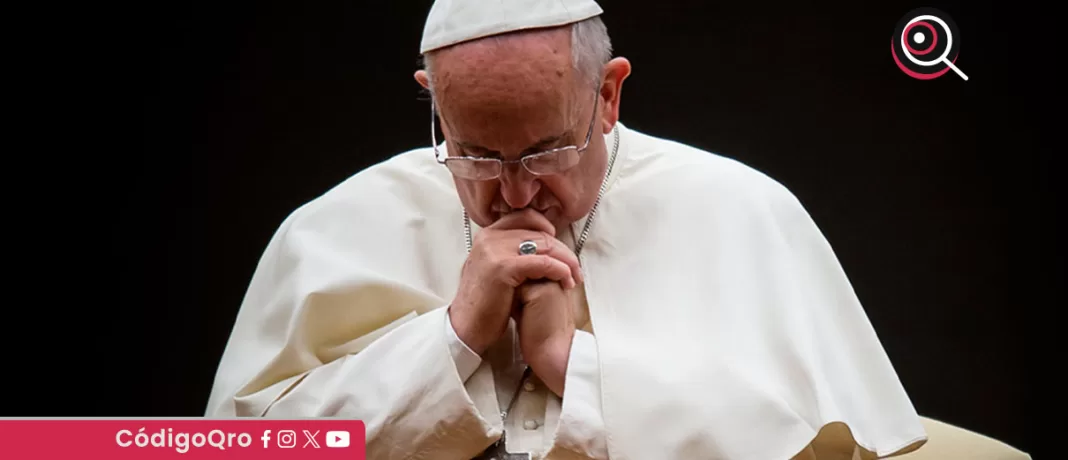 Francisco encomendó las almas de los fallecidos a Dios y expresó sus condolencias a las familias que sufren la pérdida de un ser querido / Foto: Cortesía