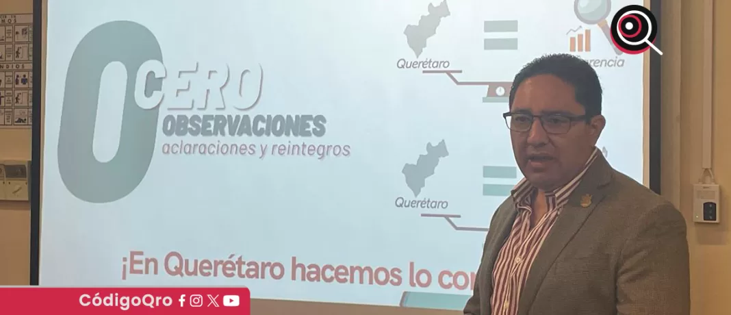 Por cuarto año consecutivo, Querétaro no tuvo ninguna observación ni monto por aclarar, de acuerdo con la ASF; por lo que la entidad 