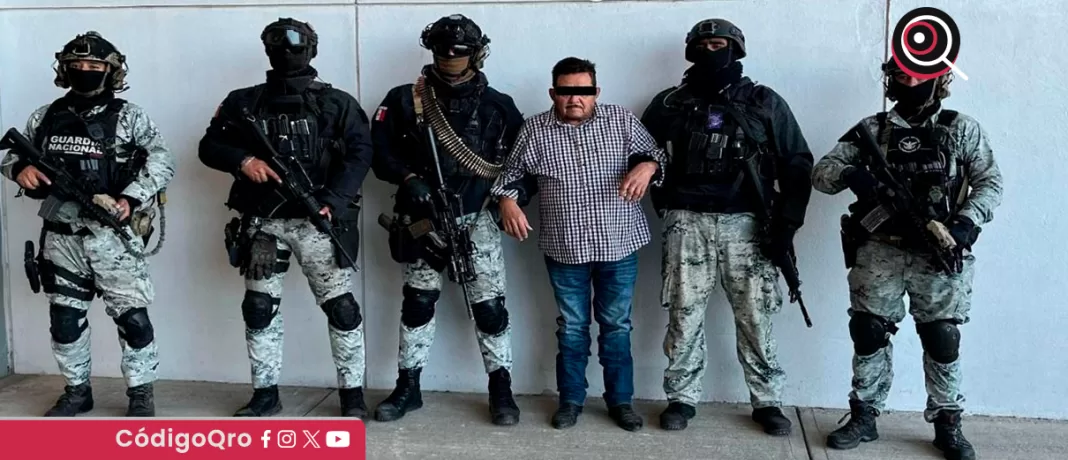 Elementos de la Defensa, GN, Semar, FGR y SSPC detuvieron a “Don Rodo”, identificado como hermano de “El Mencho