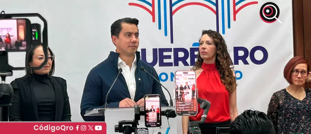 En octubre, los queretanos podrán participar en la semana del emprendimiento en San Antonio, Texas, anunció el alcalde Felifer Macías; los empresarios exhibirán sus proyectos para que sean fondeados por inversionistas estadounidenses. Foto: Berenice Santos