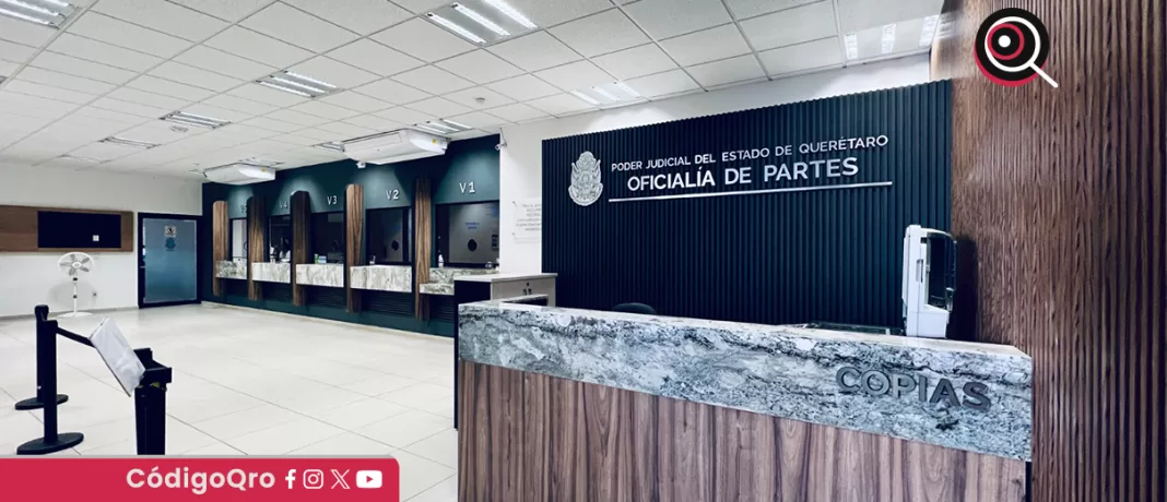 El Poder Judicial de Querétaro informó que a partir del lunes 24 de febrero la Oficialía de Partes ampliará sus horarios de atención, con el objetivo de avanzar en asuntos legales y brindar un mejor servicio. Foto: Especial