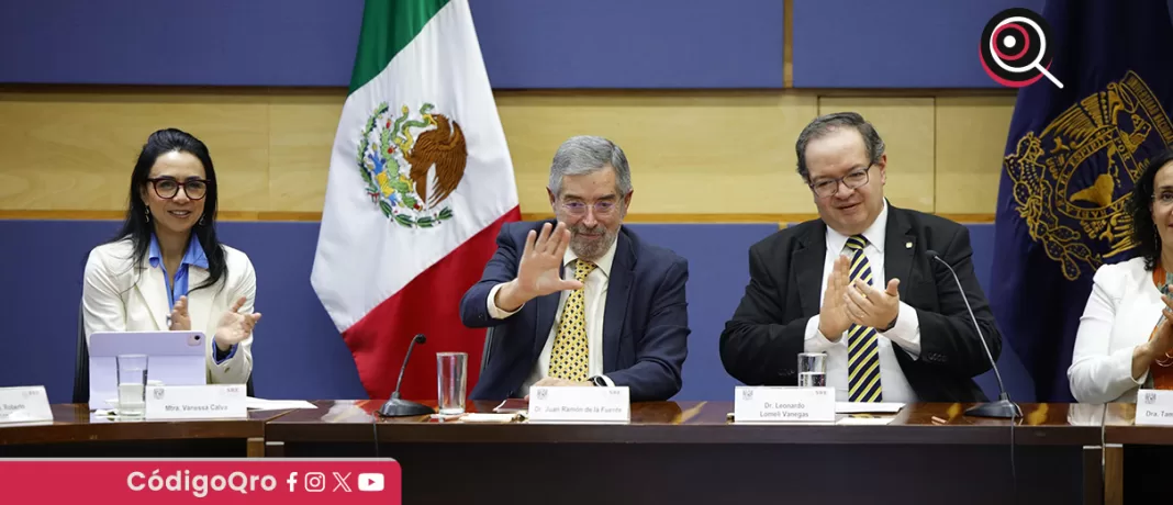 La SRE y la UNAM presentaron una plataforma de asistencia para los migrantes mexicanos en Estados Unidos. Foto: Especial