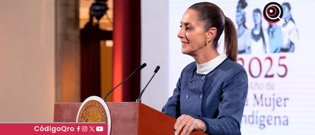 La presidenta Claudia Sheinbaum presentó el programa Nacional de Infraestructura Carretera 2025-2030; se intervendrán 4 mil kilómetros para conectar a las zonas más pobres del país y fortalecer el desarrollo económico. Foto: Especial