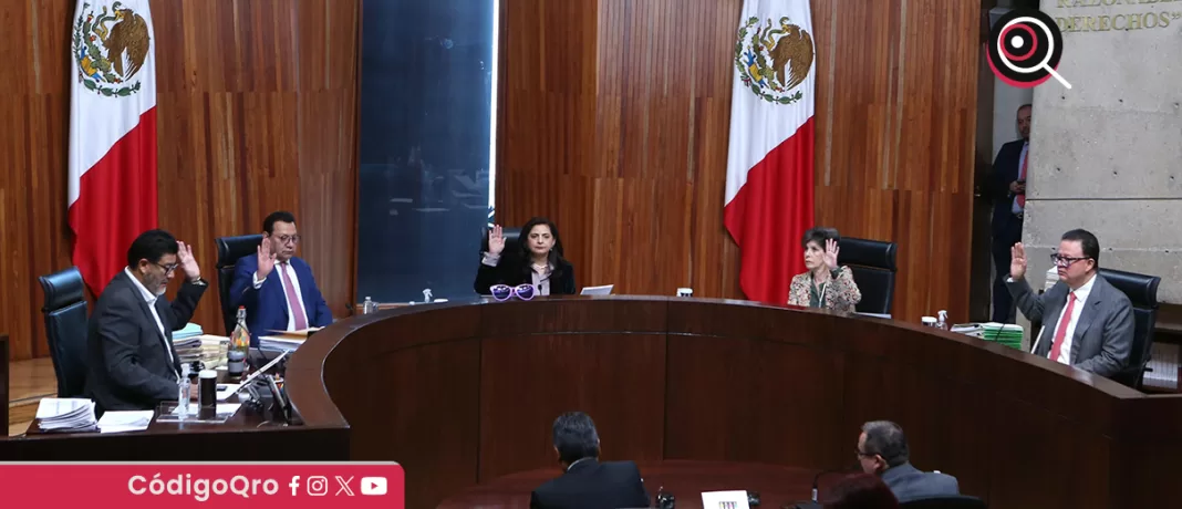 La Sala Superior del TEPJF pido la recusación de 4 ministros de la SCJN. Foto: Especial