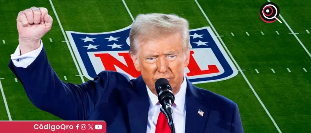 Este domingo se llevará a cabo el Super Bowl y... es muy probable que el mandatario estadounidense Donald Trump asista. ¡Sería el primer presidente en funciones en acudir a este evento deportivo! Foto: Especial