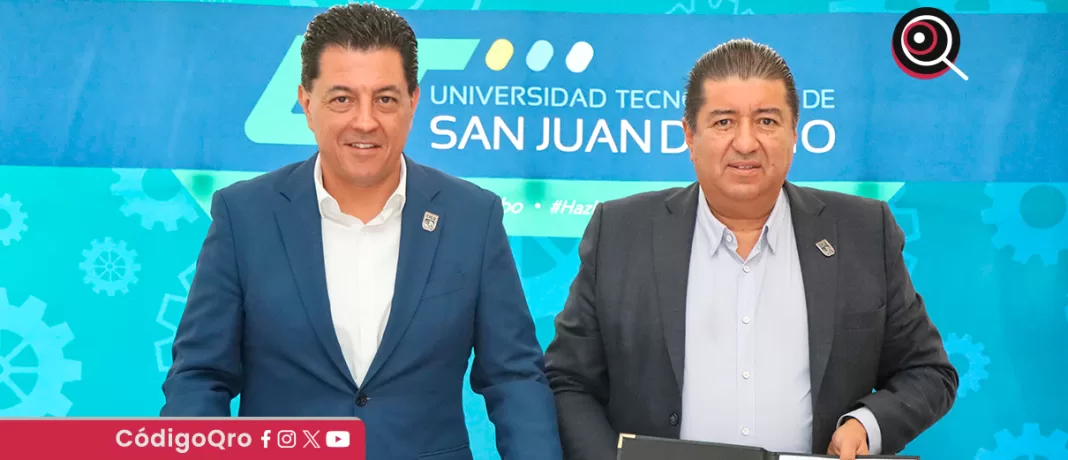 La UTSJR estableció un acuerdo de cooperación con el Colegio de Ingenieros Civiles. Foto: Especial