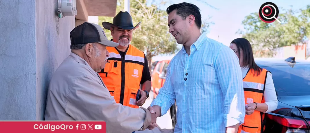 Macías reiteró su compromiso de ser un alcalde cercano y presente, que trabaja de la mano con la ciudadanía / Foto: Cortesía