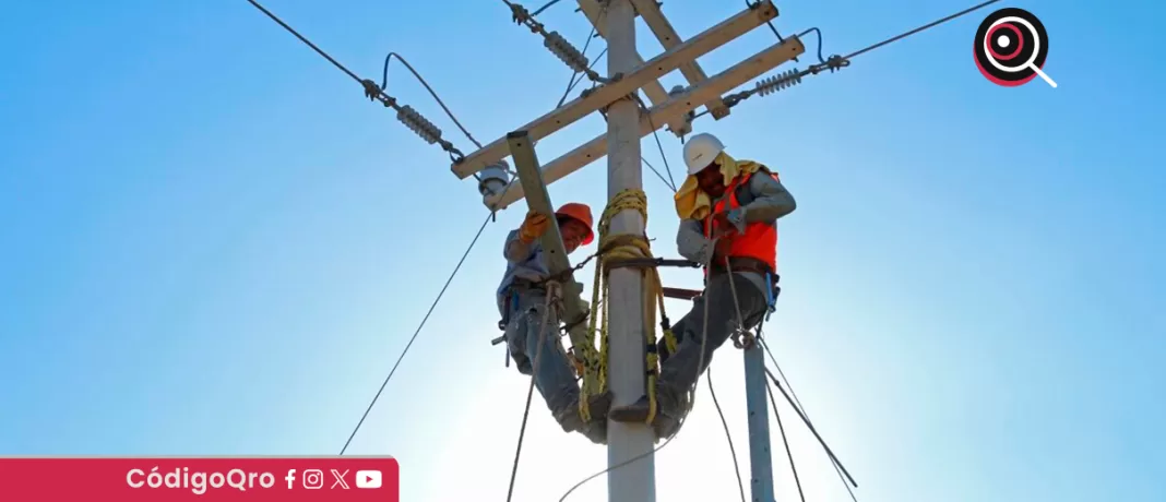 Este sábado 22 de febrero, habrá cortes de luz en algunas zonas de la capital queretana por actividades de mantenimiento; se prevé que la interrupción del servicio sea a partir de las 9:00 hasta las 17:00 horas. Foto: Especial