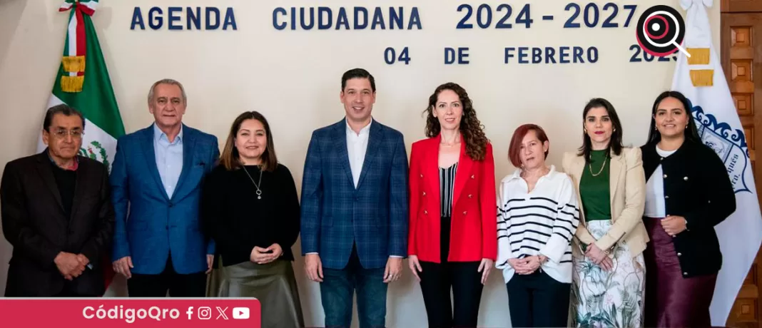 El Observatorio Ciudadano de Querétaro presentó la Agenda Ciudadana 2024-2027 en El Marqués, con el objetivo de fomentar la participación / Foto: Cortesía