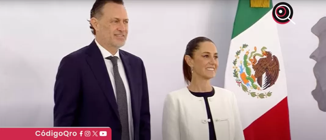 Mauricio Kuri González, felicitó a la presidenta de México, Claudia Sheinbaum Pardo, por su gestiones diplomáticas