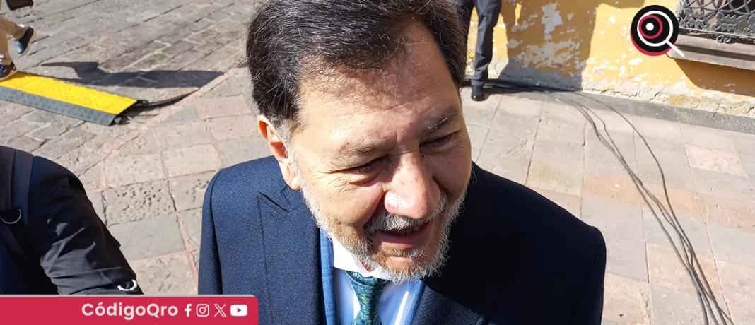 El presidente de la Mesa Directiva del Senado, Gerardo Fernández Noroña, manifestó que si Ricardo Anaya es candidato de la oposición, el proceso electoral sería 