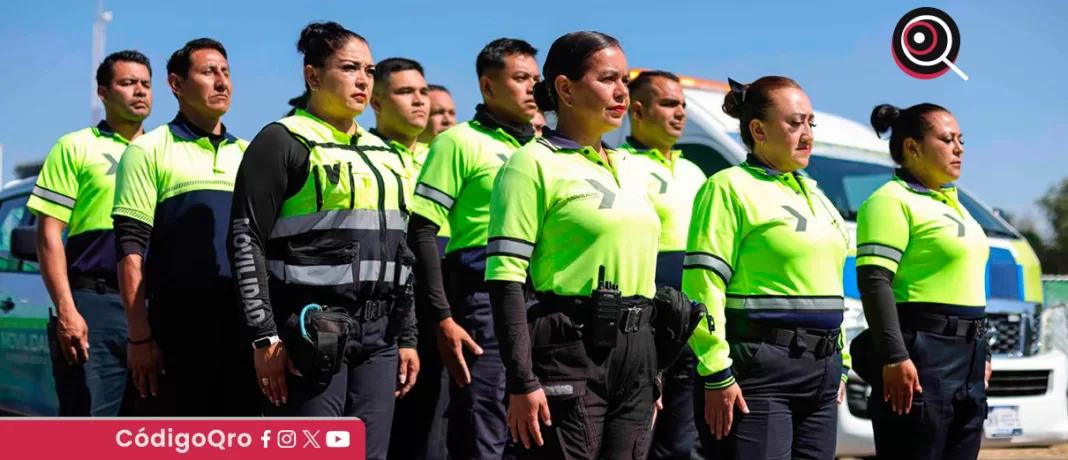 Con el objetivo de garantizar la seguridad de los asistentes a las fiestas patronales de El Pueblito, personal de seguridad, Protección Civil y movilidad del municipio de Corregidora alistan operativo en la demarcación; esto, del 22 de febrero al 3 de marzo. Foto: Especial