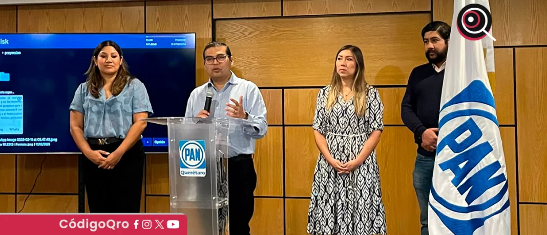 El dirigente estatal del PAN, Martín Arango, acusó que la reforma judicial de Morena cuenta con inconsistencias y no tiene adecuaciones a nivel local; por ello, el blanquiazul presentará otra propuesta. Foto: Berenice Santos