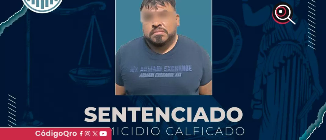 La FGE obtuvo una sentencian condenatoria de 23 años y seis meses de prisión contra un hombre por homicidio calificado en San Juan del Río; los hechos ocurrieron el 17 de septiembre de 2019. Foto: Especial