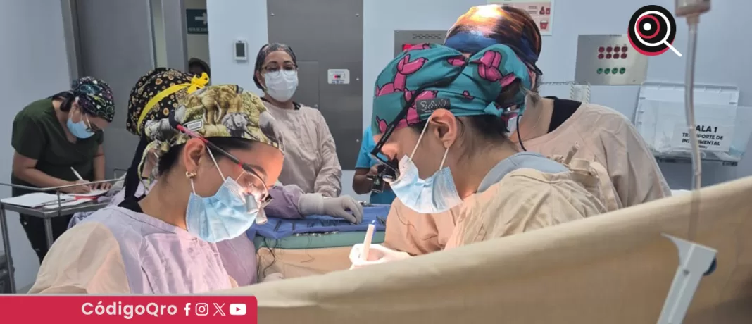 En el Hospital de Especialidades del Niño y la Mujer 