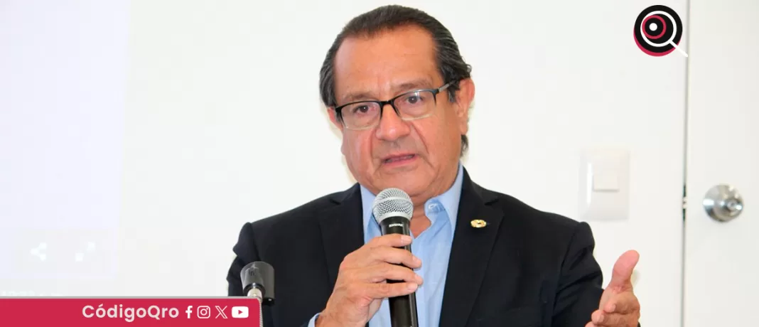 El presidente de la Canacintra en la entidad, Alfredo Sahagún Sánchez, dijo que los aranceles afectarán al corredor bajío; por ello, el organismo estará atento a las medidas que anuncie la presidenta Claudia Sheinbaum. Foto: Especial