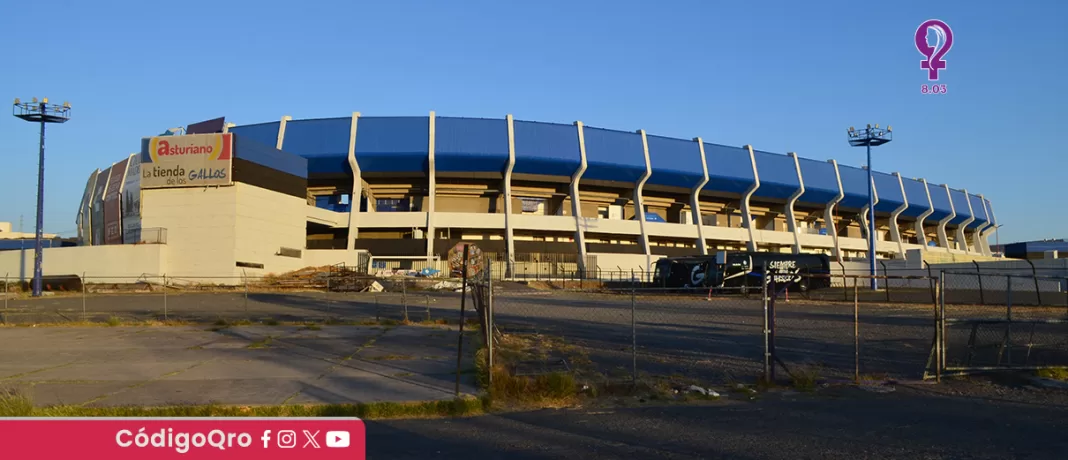 El Estadio La Corregidora continuará siendo un espacio esclusivamente familiar. Foto: Rodrigo Jaymez