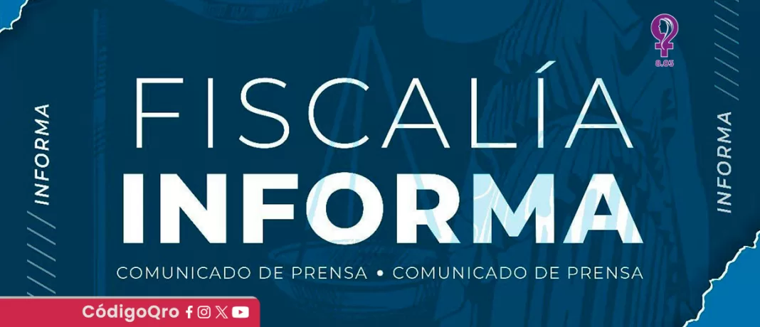 La FGE informó que obtuvo la vinculación a proceso de una adolescente por homicidio y lesiones calificadas; lo anterior, por los hechos ocurridos en la colonia Tejeda, el pasado 27 de febrero, en donde una mujer fue privada de la vida y un adolescente resultó lesionado. Foto: Especial