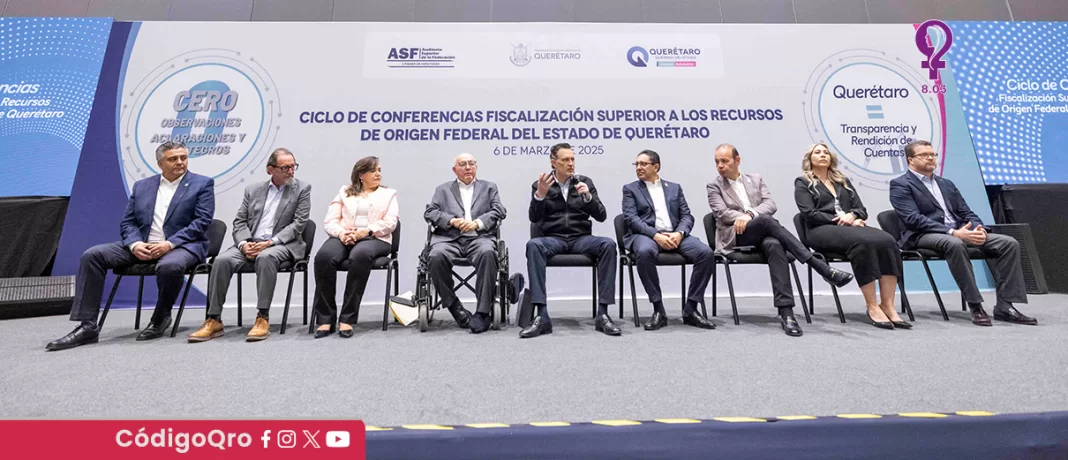 El gobernador Mauricio Kuri aseguró que Querétaro le cierra la puerta a la corrupción y sigue siendo ejemplo de transparencia, orden y eficiencia en el país; por ello, inauguró el ciclo de conferencias 