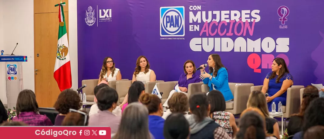 El PAN Estatal Querétaro conmemoró el Día Internacional de la Mujer. Foto: Especial