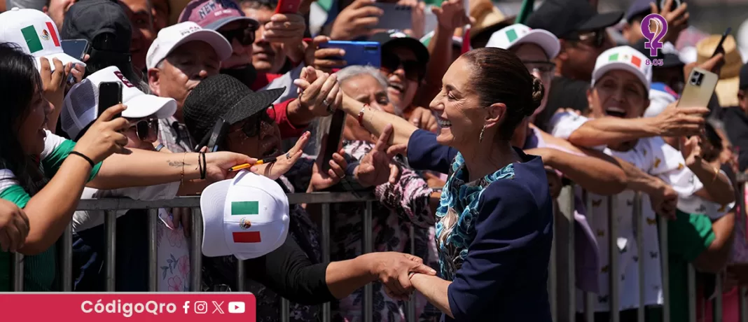 La presidenta de México, Claudia Sheinbaum, pidió colaboración y coordinación con Estados Unidos. Foto: Especial