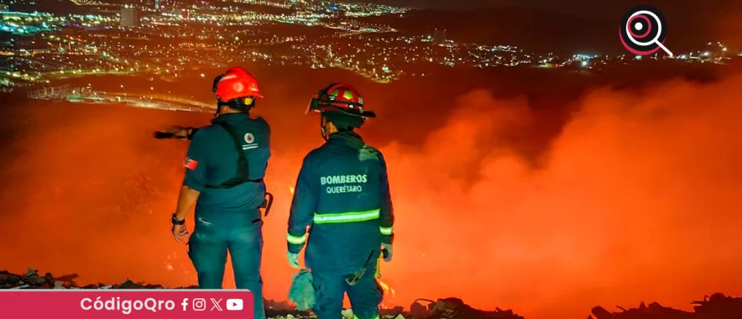 La Coordinación de Protección Civil del Municipio de Querétaro ha atendido 828 incendios en la capital en lo que va de 2025 / Foto: Cortesía