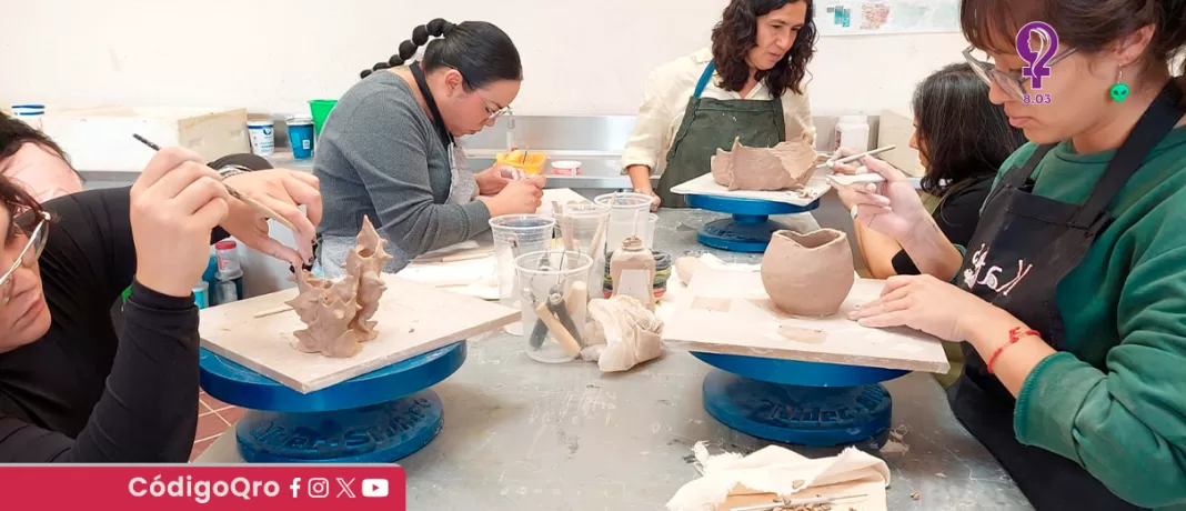 La Secult se suma a la conmemoración del mes de la mujer con diversas actividades que incluyen: talleres, obras de teatro, instalaciones, proyección de películas, presentaciones de libros, música, exposiciones y espacios de diálogo. Foto: Especial