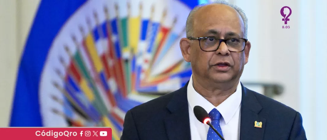 El canciller de Surinam, Albert Ramdin, fue designado nuevo secretario general de la Organización de los Estados Americanos / Foto: Agencia EFE